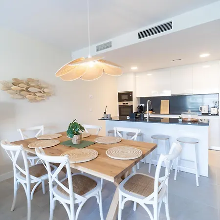 900m From The In With A Pool Apartment Estepona