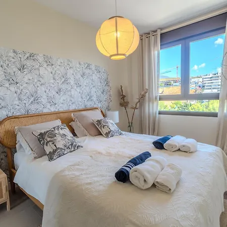 900m From The In With A Pool Apartment Estepona